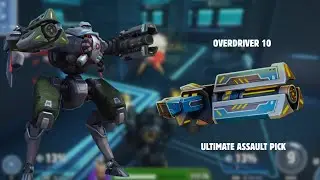 OVERDRIVER 10 🔥 Сильнее, чем вы ожидаете &mdash; следующий выбор в МЕТА? | Mech Arena