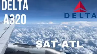 Delta A320 Comfort plus SAT-ATL (Trip report)