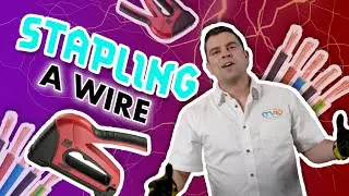 How To Staple A Wire - NEC (National Electrical Code)