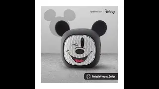 Reconnect Disney 2 Watts Mickey Mouse Bluetooth Speaker || Reconnect  Bluetooth Speaker Series 100