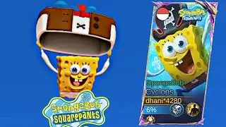 REVIEW SKIN SPONGEBOB CYCLOPS GRATIS DARI MOONTON-mobilelegend