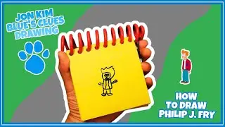 Jon Kim Blue's Clues Drawing - How To Draw Philip J. Fry