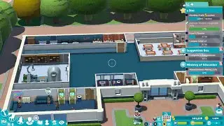 Two Point Campus Sandbox Mode Gameplay