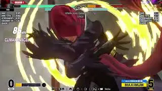 KOF XV NAJD (Level 0) TRADE HIT STUN TOD COMBO 92 HITS