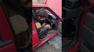 Cant beat modern features #volvo #volvo940 #raggare #shitbox #diesel #d24 #d24tic #mechanic #cars
