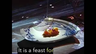 Incredible sensor technology digital art dining in Tokyo