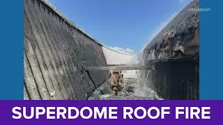 Caesars Superdome fire started in 'gutter tub'