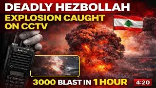 Lebanon Pager Blast | Deadly Hezbollah Explosion on CCTV