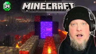 I Open a Second Nether Portal&hellip; and End Up Far from Home - Minecraft Survival Series (34)