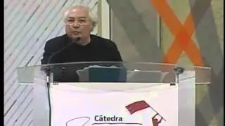 Conferencia de Manuel Castells en la Universidad del Valle de Atemajac, Jalisco, México