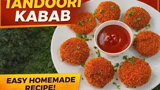 Crispy Tandoori Chicken Kabab | Easy Homemade Recipe | Street Style Snack
