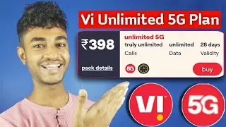 Vi Unlimited 5G Recharge Plan Rs.398 But*