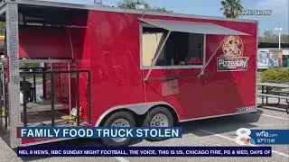 Tampa community raising money to help replace couple&rsquo;s stolen pizza food truck