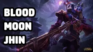 BLOOD MOON JHIN SKIN SPOTLIGHT - LEAGUE OF LEGENDS