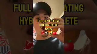 What I eat in a day as a hybrid athlete. #animalbased  #nutrition #food #foodie #jesuslovesyou