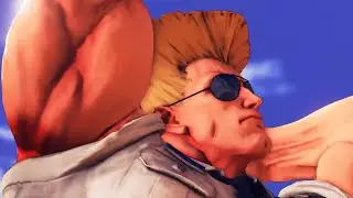 Street Fighter 5 Guile Trailer & Guile Critical Art (HD)