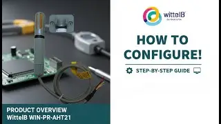 How to Set Up WIN-PR-AHT21-M | Temperature and Humidity Sensor with Modbus RS485 Output | 5V |