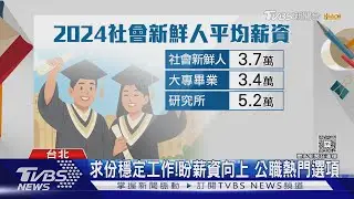 上班族困境! 行政工作5年「薪資卡關3萬」　公職考試成搶手選擇｜十點不一樣20251201 @tvbsnews24live