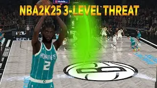 Are 3 level threats still OP in NBA 2k25?#2k25 #basketball #comp2k 
