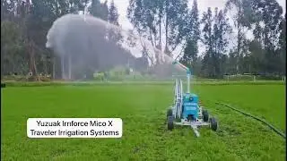 Yuzuak irriforce Mico X Td2500-300  Traveler irrigation system#tast #raingun #farming#irrigation