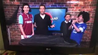 Greg Rusedski messes up on soccer am