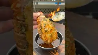 Cajun Honey Smoked Lobster Tails using @tftibbq's new rub