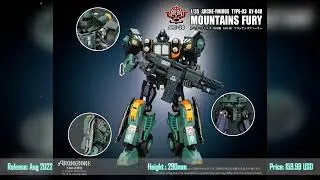 ARCHECORE ARC-20 Arche-Ymirus TYPE-03 AY-04R Mountains Fury Figure - FIRST LOOK