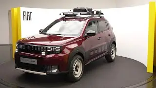 новый 2026 fiat grande panda 4x4 лучший маленький внедорожник SUV интерьер и экстерьер