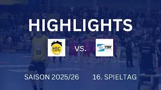 HSC 2000 Coburg vs. TSV Bayer Dormagen // 16. Spieltag // 2. Handball-Bundesliga
