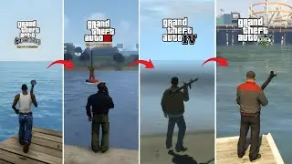 Evolution of Rocket Shooting in water in Gta Games | Rockstar games