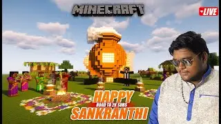 🔴 SANKRANTHI SPECIAL MINECRAFT LIVE #417 #minecraft #live #livestream #gaming #shortlive #shorts
