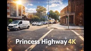 Walking Sydney In Summer ☀️ l Princess Highway Walk (4K Ultra HD)