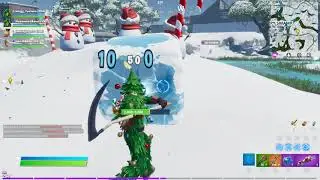 Open Frozen Loot Fortnite Winterfest Cabin Challenges!
