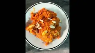 homemade Gajrela 🤍 Simple ingredients, authentic taste!#gajrelarecipe 