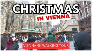 Vienna Christmas Market - Stephansplatz City Center 4K   2024
