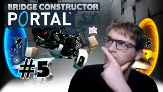 It's broken but that's not my problem! /Bridge Constructor Portal #5