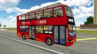 Proton Bus Simulator road | Volvo B9TL | Lanzamiento oficial | Metro bus de la Ciudad de Mexico