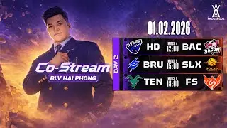 Buriram United Esports vs SOLYX Esports | RoV Pro League 2026 Summer | Hỏng File Co-Stream 01.02.26