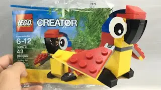 LEGO Creator Parrot 2016 polybag freebie review! 30472