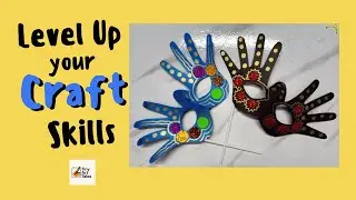 How to Make a Mask at Home | Simple & Fun Craft for Everyone#diy @TinyArtTales16 