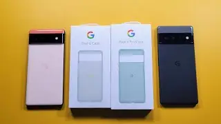 Google Pixel 6/6 Pro Official Case Unboxing