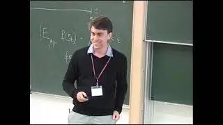 Prof. Allan Sly | Rapid mixing of Gibbs sampling on graphs that are sparse on average