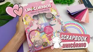 [SCRAPBOOK] NOVIDADE DE PAPELARIA KIT PARA FAZER SCRAPBOOK DE UNIC&Oacute;RNIO!