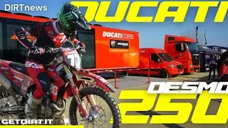 Ducati Desmo 250MX: ecco la prima moto da cross a 250 4T di Borgo Panigale!