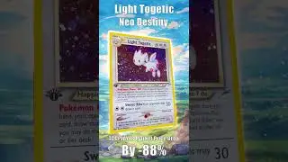 Shining Spotlight: Light Togetic Neo Destiny Card Price Update!  #pok&eacute;montcg #pokemon  #tcgplayer