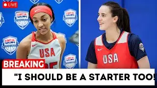 A&rsquo;Ja Wilson THROWS TANTRUM as Caitlin Clark Named TEAM USA STARTER & She is Benched #caitlinclark