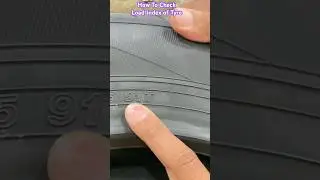 How to check load index of tyre #loadindex #yokohamatyres #qualitytyres #tyretech