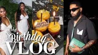 Vlog II | Surprise Birthday Tingz +Natural Hair Chronicles + Decorate | Cook With Me