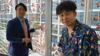 大量発生した朝青龍を掃除する。