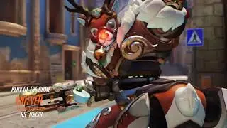 Orisa Reindeer Overwatch 2 X Last Battle T260G MV